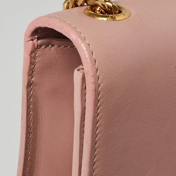 Yves Saint Laurent Pink Leather Monogram Medium Kate Tassel Bag 795-042925 - Picture 7 of 12